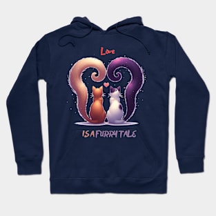 love is a furry tale Hoodie